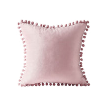 Load image into Gallery viewer, Pom-Pom Velvet Cushion Cover
